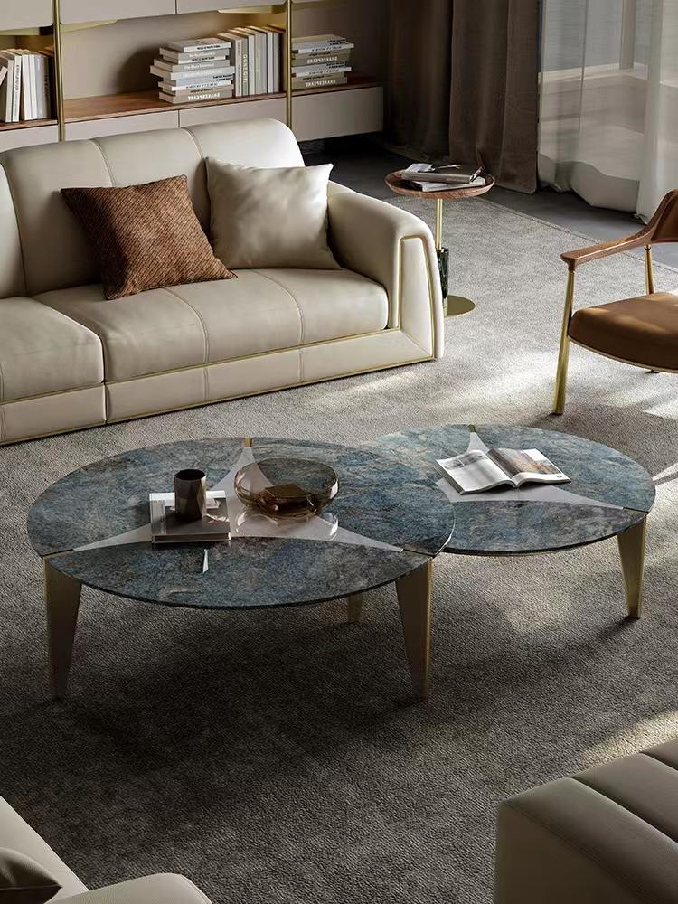 Luxury Visionnaire marble coffee table mod